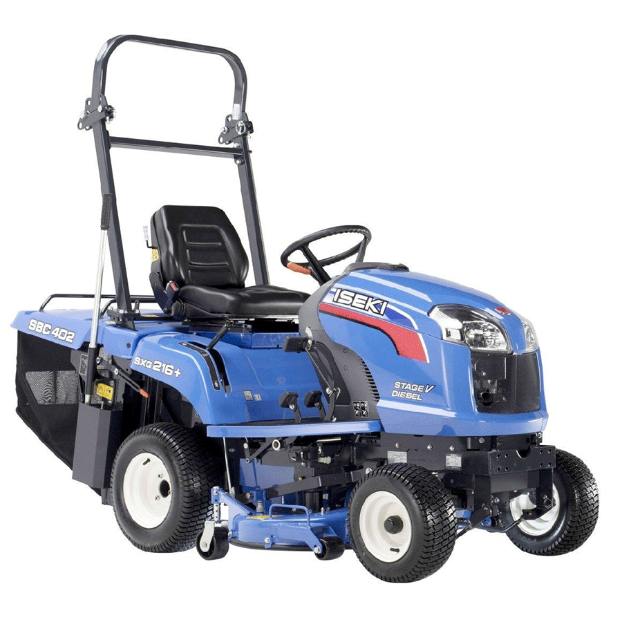 Iseki_SXG_216_mit_elektrisch_hydraulischer-3.png iseki diesel rasentraktor sxg 216 h mit stvzo paket mit elektrischer entleerung ausstellungsgerat neu – Image 1