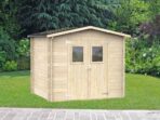 Alce Hobby 248×198 – Gartenhaus aus Holz – Mit Fenstern und Doppelflügeltür – 248x198x217 cm – Image 2