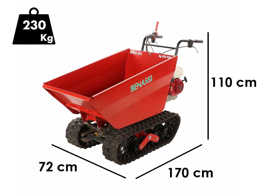 benassi-m503dh-raupendumper-hydraulischer-kippmuldenaufsatz-tragfhigkeit-550-kg-raupendumper-benassi-m503dh-63198_0_1751355065_IMG_68638eb95c65c.jpg Benassi M503DH – Raupendumper – Hydraulischer Kippmuldenaufsatz – Tragfähigkeit 550 kg – Image 1