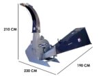 BullMach ZEUS 150 PTO – Häcksler für Traktoren – mit Dreipunktaufnahme