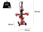 Ceccato BULL SPL13R4H – Senkrechter Benzin-Holzspalter – Honda GX200 Motor