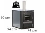 Fontana People – Einbau-Holzbackofen Fontana 80×45 cm