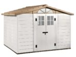 Garofalo Tuscany Evo 280 – Gartenhaus – Mit Fenstern und Doppelflügeltür – 282.5×242.5×225 cm – Image 3