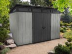 Keter Artisan grau – Gartenhaus – Mit Doppeltüren – – 342x218x226 cm – Image 4