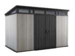 Keter Artisan grau – Gartenhaus – Mit Doppeltüren – – 342x218x226 cm – Image 3