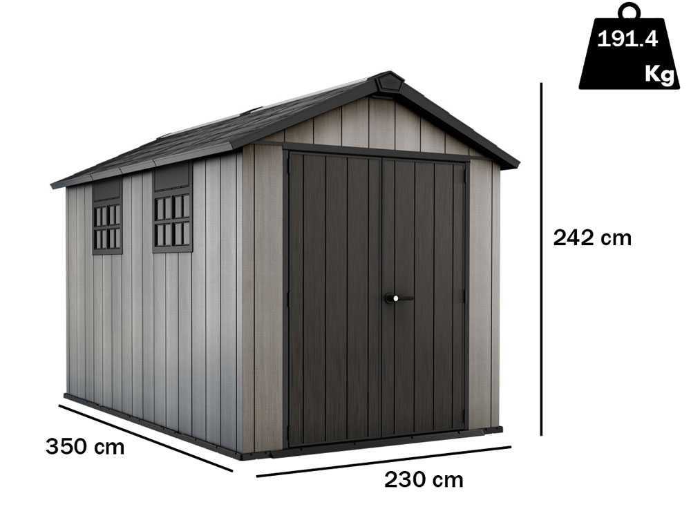 keter-oakland-7511-gartenhaus-mit-doppeltr-und-fenster-230x350x242-cm-keter-oakland-7511-gartenhaus-aus-duotech-48838_1_1713774283_IMG_66261ecbc1ee4.jpg Keter Oakland 7511 – Gartenhaus – mit Doppeltür und Fenster – 230x350x242 cm – Image 1