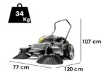 Kärcher KM 70/30 C Bp 2SB – Akku-Kehrmaschine mit Auffangbehälter – OHNE Akku und Ladegerät – Image 2