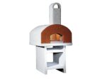 Linea VZ Pozzuoli – Garten-Holzbackofen mit Betonsockel – Backraum 72×105 cm – Image 2