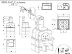 Palazzetti Easy Medium mit Unterbau – Holzbackofen Pizzaofen – Innenraum 77×65 cm – Image 2