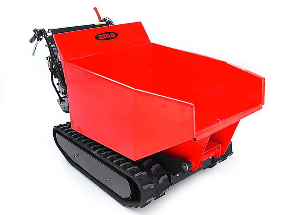 Raupendumper AMA TAG500TD – Hydraulische Kippmulde – Tragfähigkeit 500Kg – Image 2