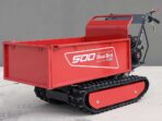 Raupendumper BLUE BIRD Transporter 500 H – Ausziehbare Mulde mit 500 kg Tragfähigheit – Image 3