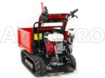 Raupendumper GINKO TR 660 ausziehbare Bordwände, hydraulisches Kippen, Motor Honda GX 200 – Image 4