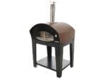 Rossofuoco Benni – Holzbackofen für den Außenbereich mit Wagen – braun – Image 2