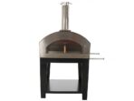 Rossofuoco Campagnolo – Holzbackofen für den Außenbereich mit Wagen- schwarz – Image 4