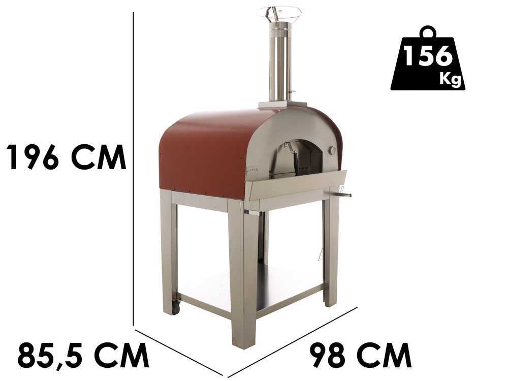 seven-italy-eros-holzbackofen-fr-draussen-mit-fahrbarem-untergestell-rot-holzbackofen-mit-fahrbarem-untergestell-seven-italy-eros-rot-39558_11_1674561252_IMG_63cfc6e421721.jpg Seven Italy Eros – Holzbackofen für draußen mit fahrbarem Untergestell – Rot – Image 1