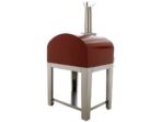 Seven Italy Eros – Holzbackofen für draußen mit fahrbarem Untergestell – Rot – Image 4